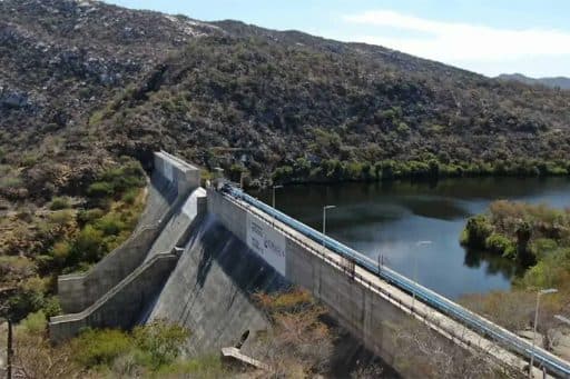 Presa El Molinito y río Sonora