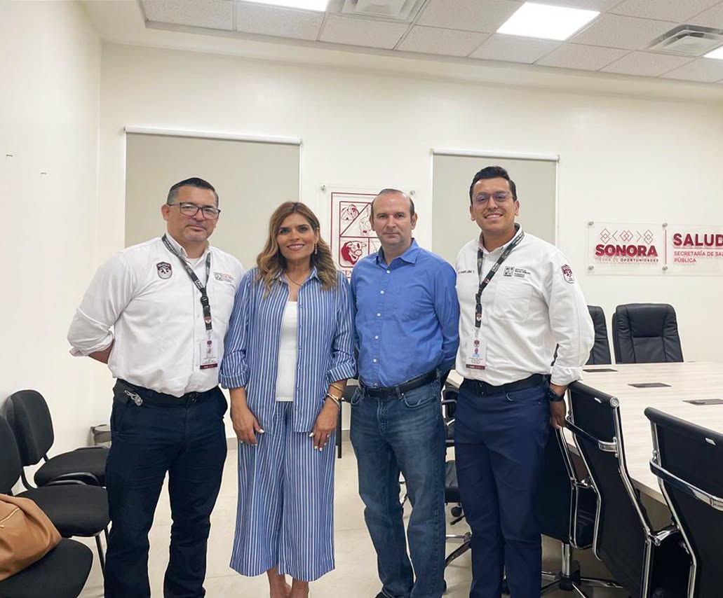REUNIÓN CON PERSONAL DEL CENTRO REGULADOR DE URGENCIAS MÉDICAS (CRUM) SONORA.