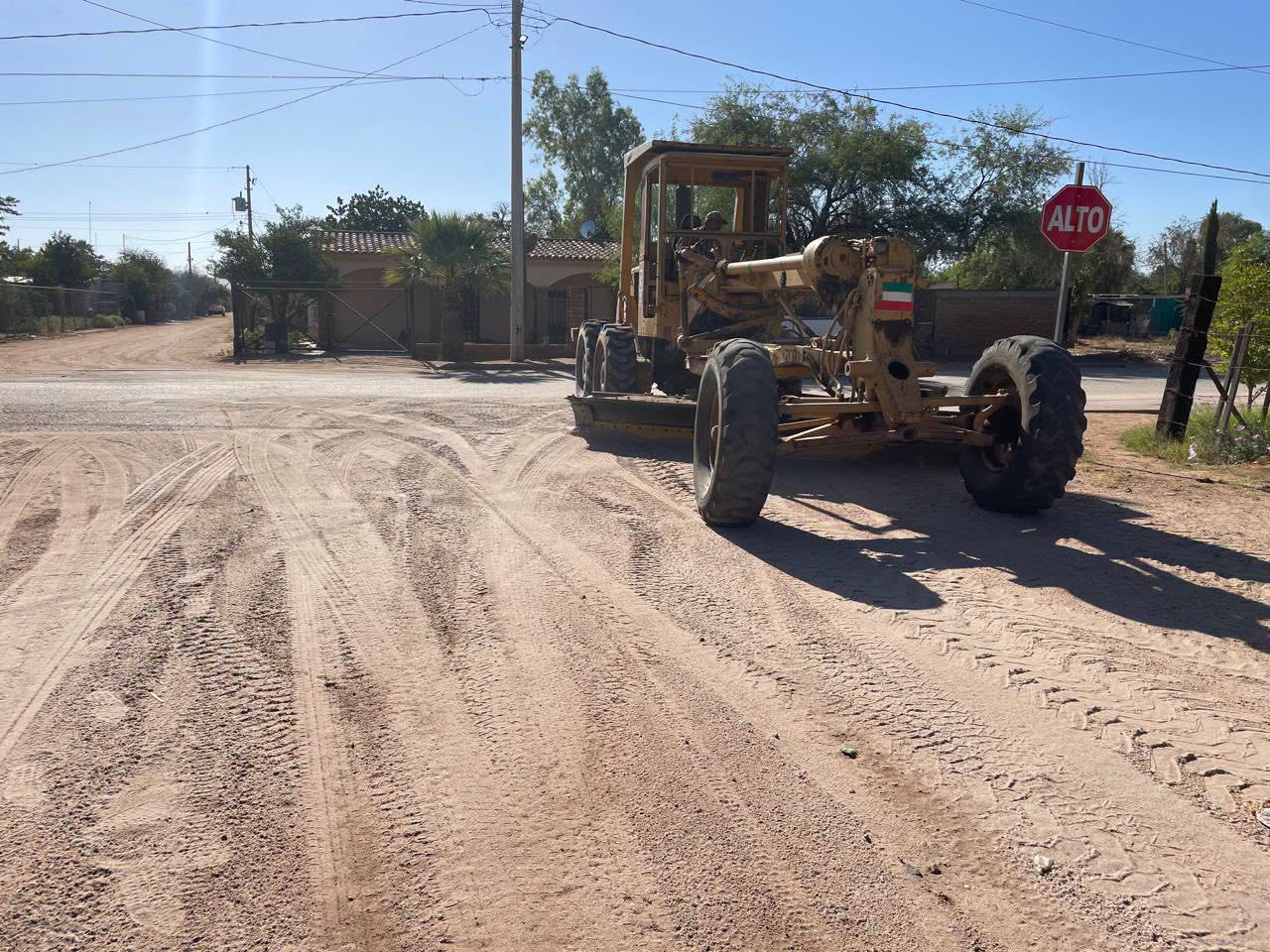 MANTENIMIENTO VIAL CON MOTOCONFORMADORA