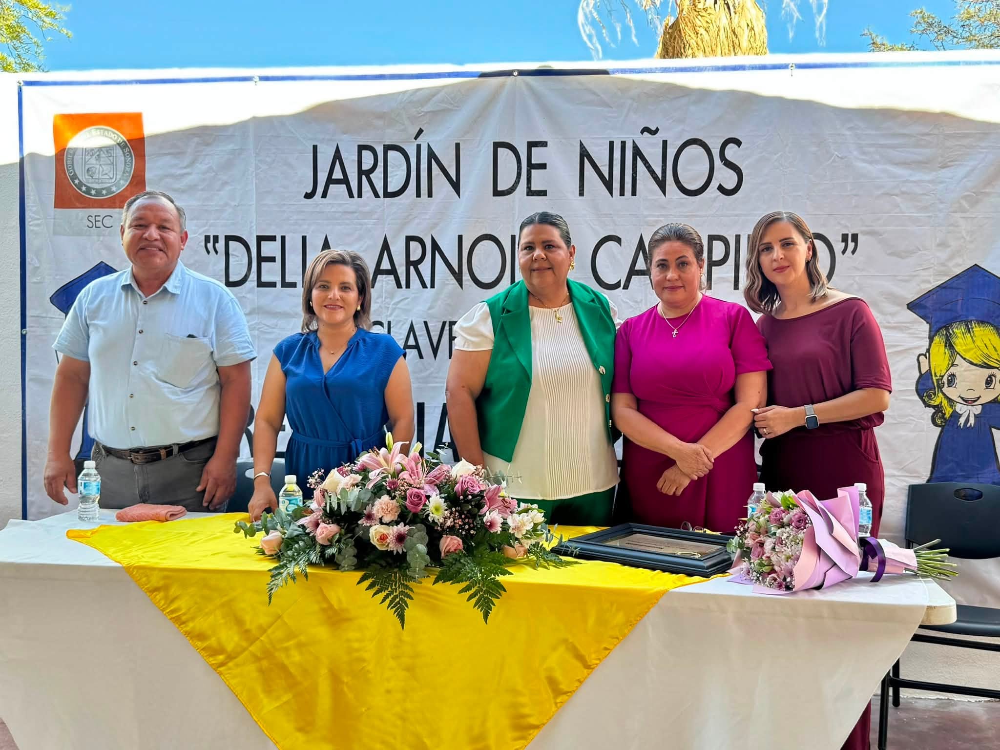 CEREMONIA DE GRADUACIÓN DE LA GENERACIÓN 2025-2026 DEL JARDÍN DE NIÑOS “PROFA. DELIA ARNOLD CAMPILLO”