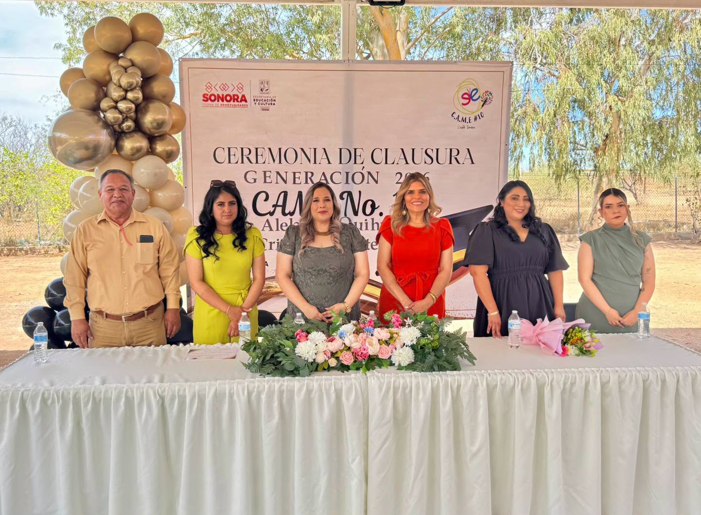 CEREMONIA DE CLAUSURA DE CURSOS DEL C.A.M.E. #10