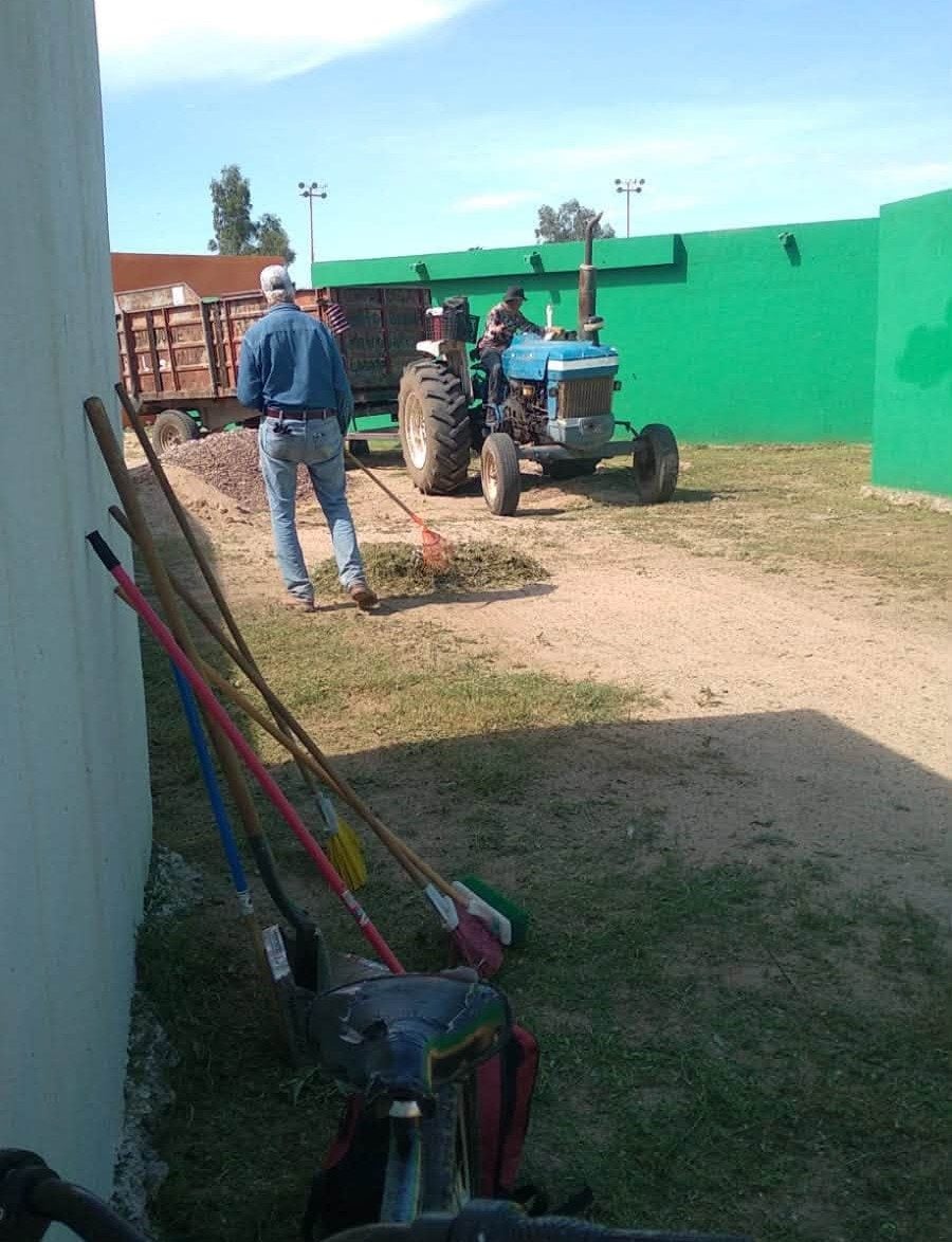 CONTINÚAN LOS PREPARATIVOS PARA RECIBIR A LA AFICIÓN EN EL ESTADIO CLAUDIO SOLANO
