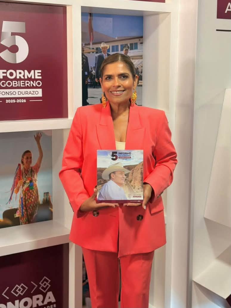 PRESIDENTA MUNICIPAL DE CARBÓ ASISTE AL QUINTO INFORME DE GOBIERNO DEL ESTADO DE SONORA